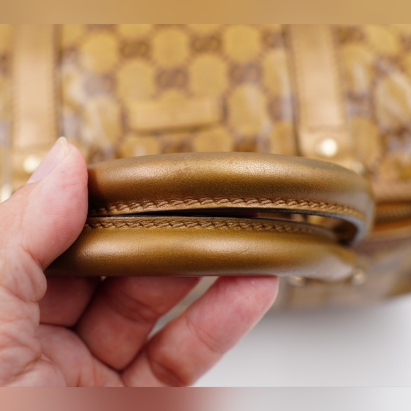 AX09❤️ Gucci GG Plus Monogram Joy Boston bag - Picture 9 of 14